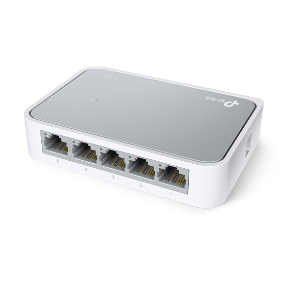 TP-LINK TL-SF1005D V15 commutateur réseau Géré Fast Ethernet (10/100) Blanc - 6