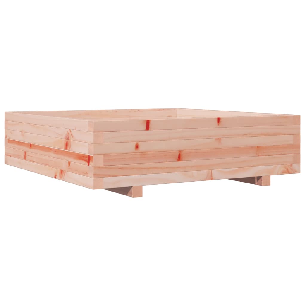 Fioriera 90x90x26,5 cm in legno massello di abete Douglas - 7