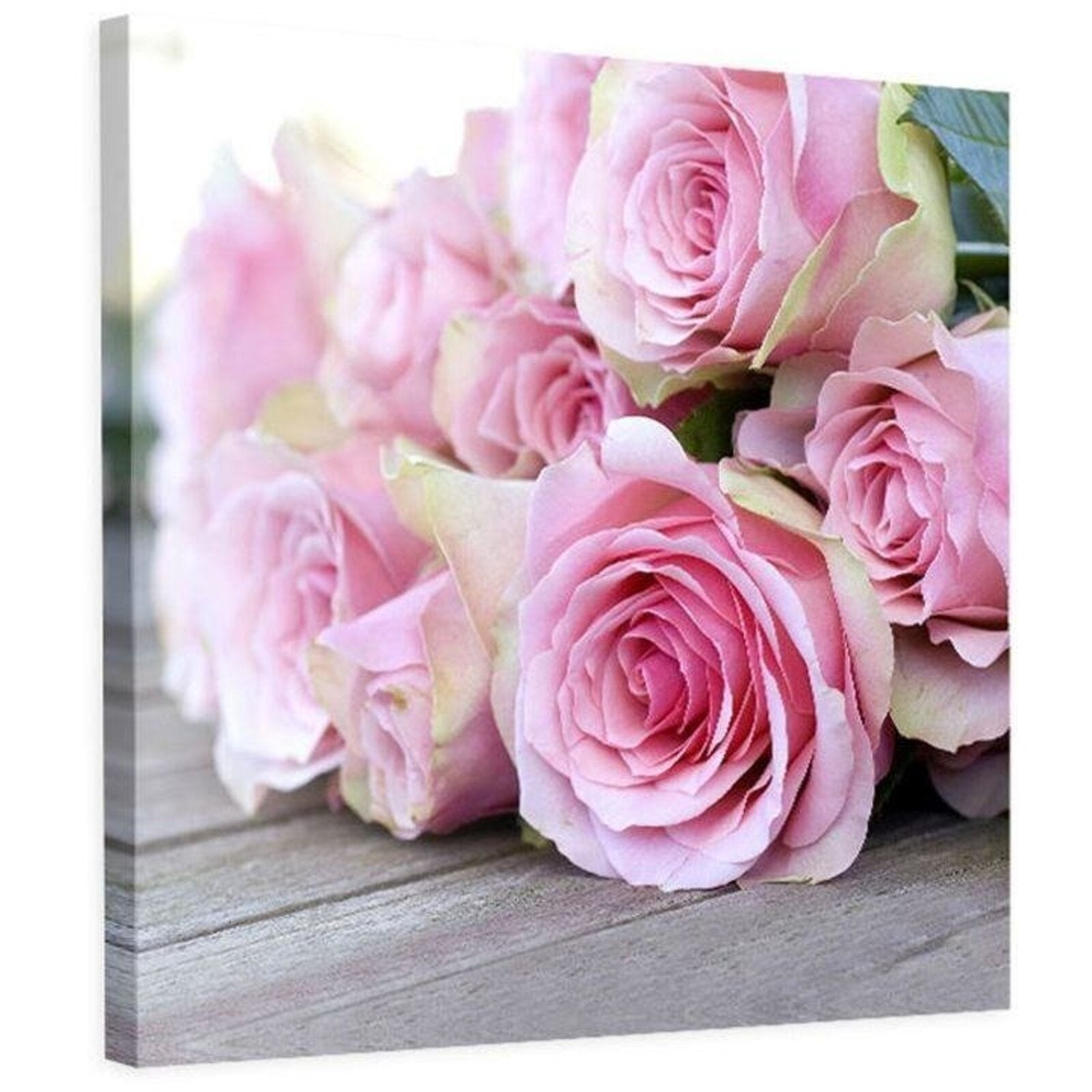 Tableau des roses - 60 x 60 cm - 2