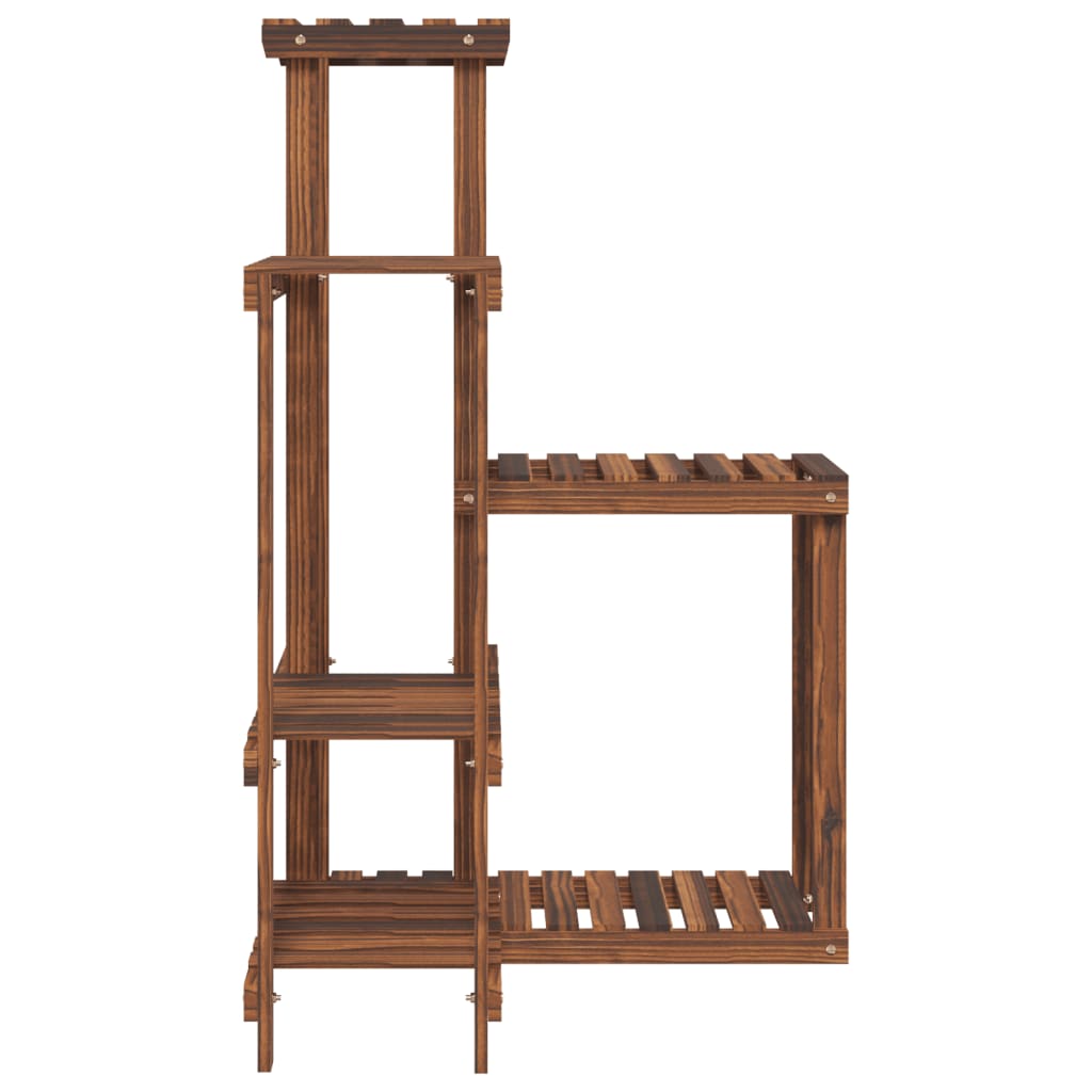 Jardinière | Support à fleurs 62,5x61,5x101,5 cm bois massif de sapin CFW74134 - 5