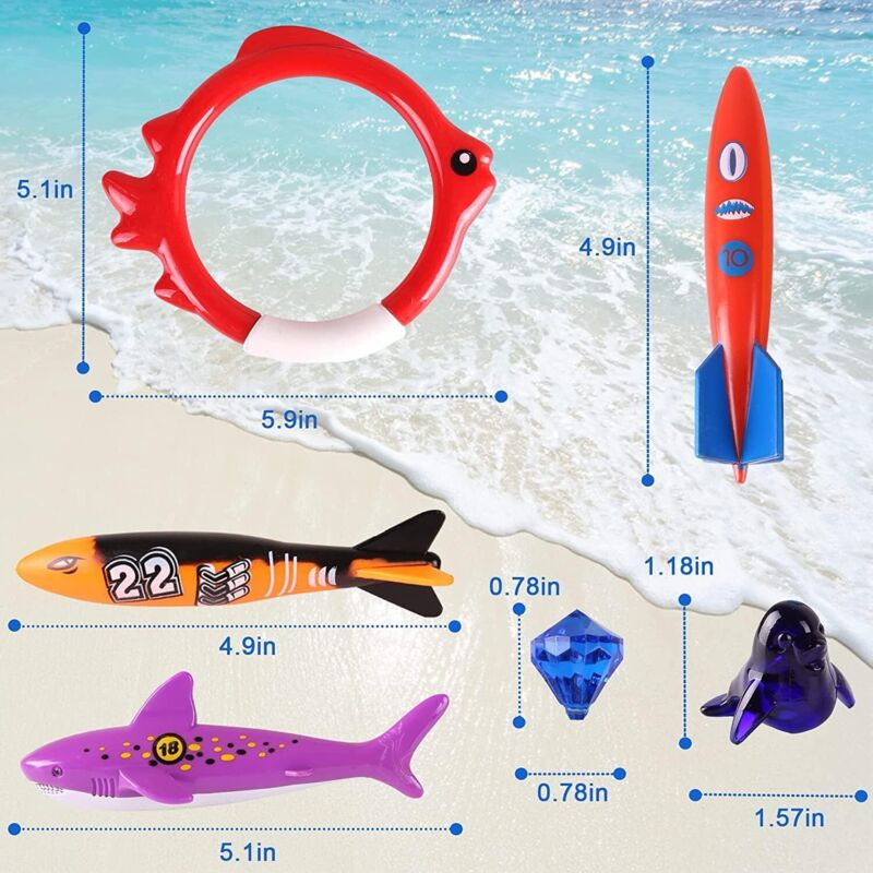 Jouets De Natation Piscine,Jouet Poisson Natation,Jouet Poisson D'Eau