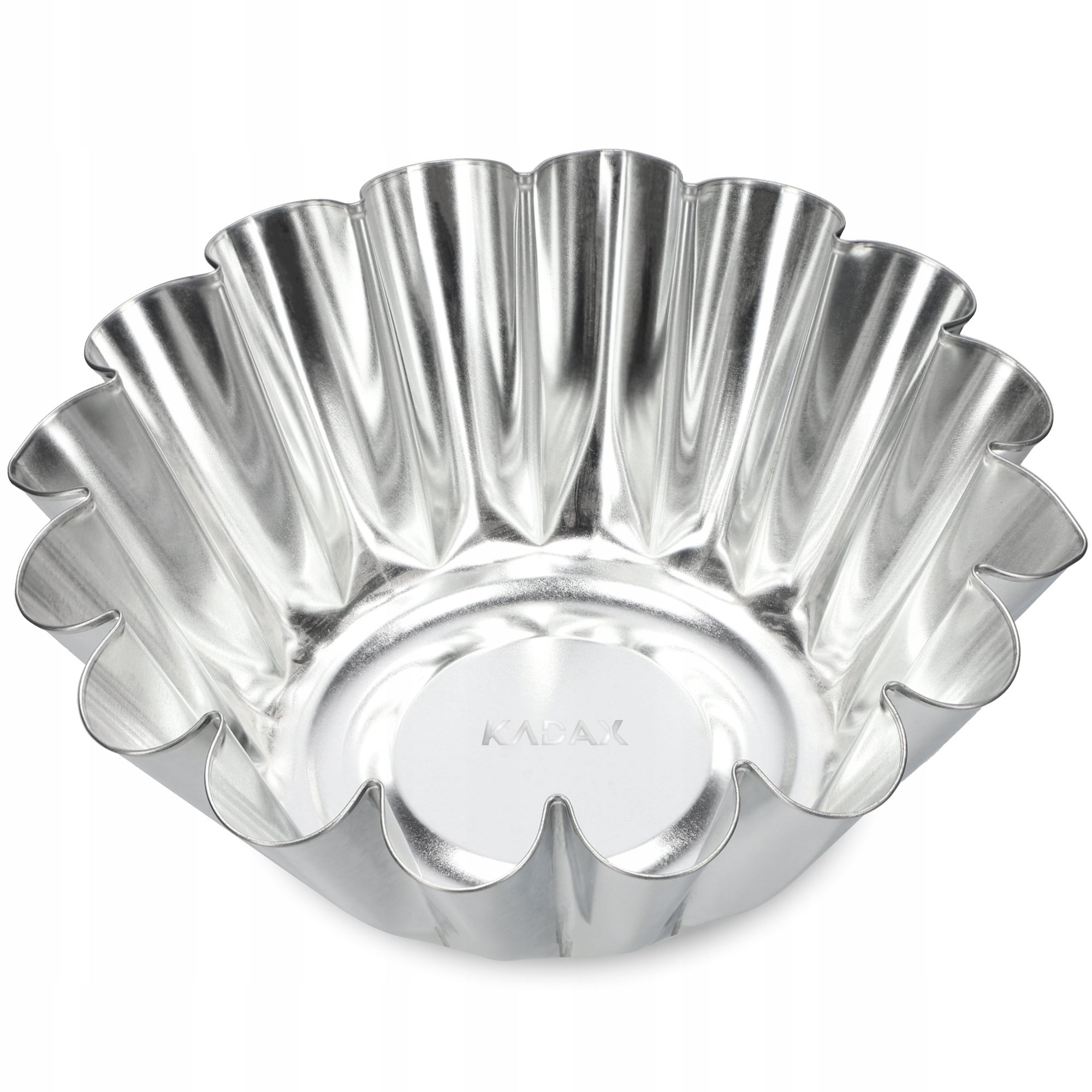 FORMA DO BABKI FOREMKA BLACHA BLASZKA DO PIECZENIA KARBOWANA OCYNOWANA 16cm