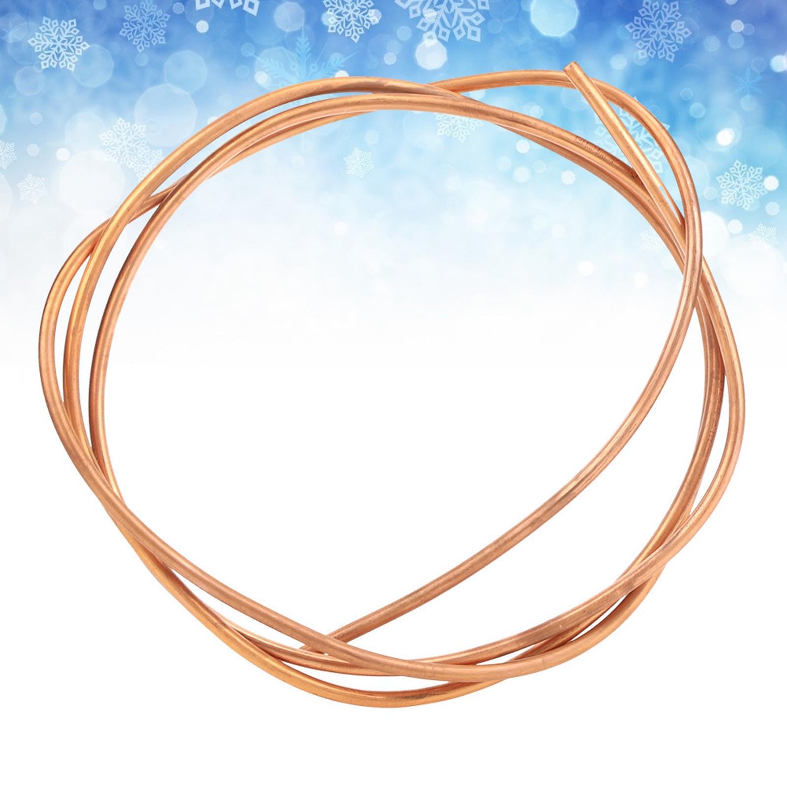 Tubo Rame 2m Per Frigoriferi - Diametro 6mm Esterno, 5mm Interno - Foto 4