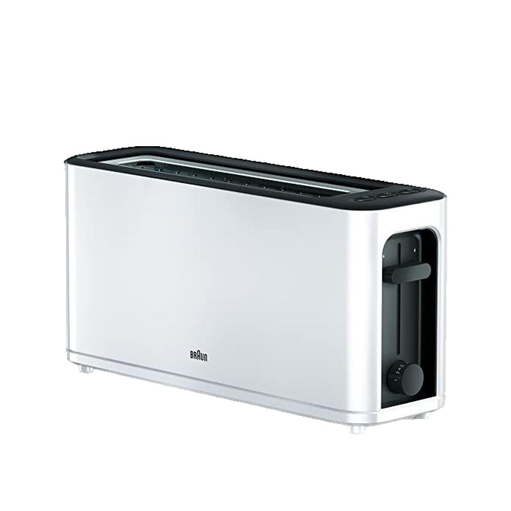 Toster Braun HT 3110 WH 7 poziomów opiekania i funkcja podgrzewania