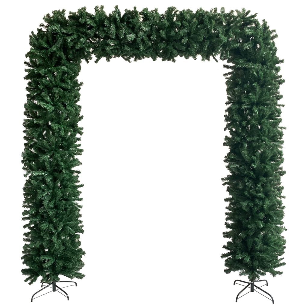 Maison Exclusive - Arco ad Albero di Natale Verde 240 cm - 3