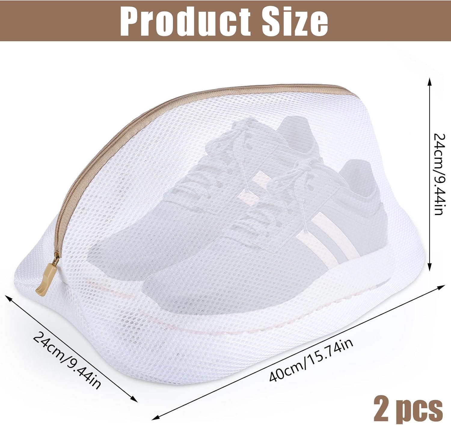 Sacchetto Scarpe Lavatrice, 2 Pezzi Sacchetti Lavatrice Biancheria