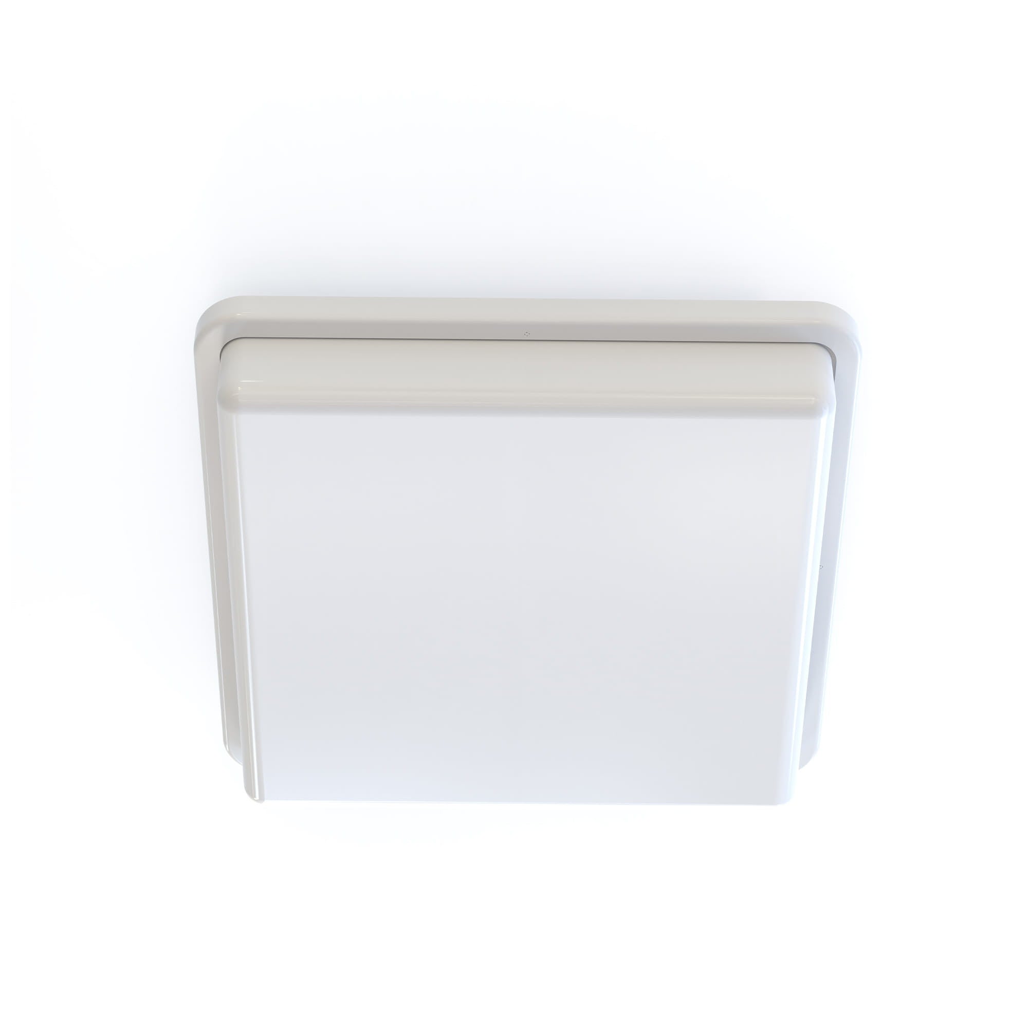 Plafon Tahoe kwadratowy biały 2xE27x15W wym: 7 x 25 cm IP44 tworzywo sztuczne Nowodvorski Lighting