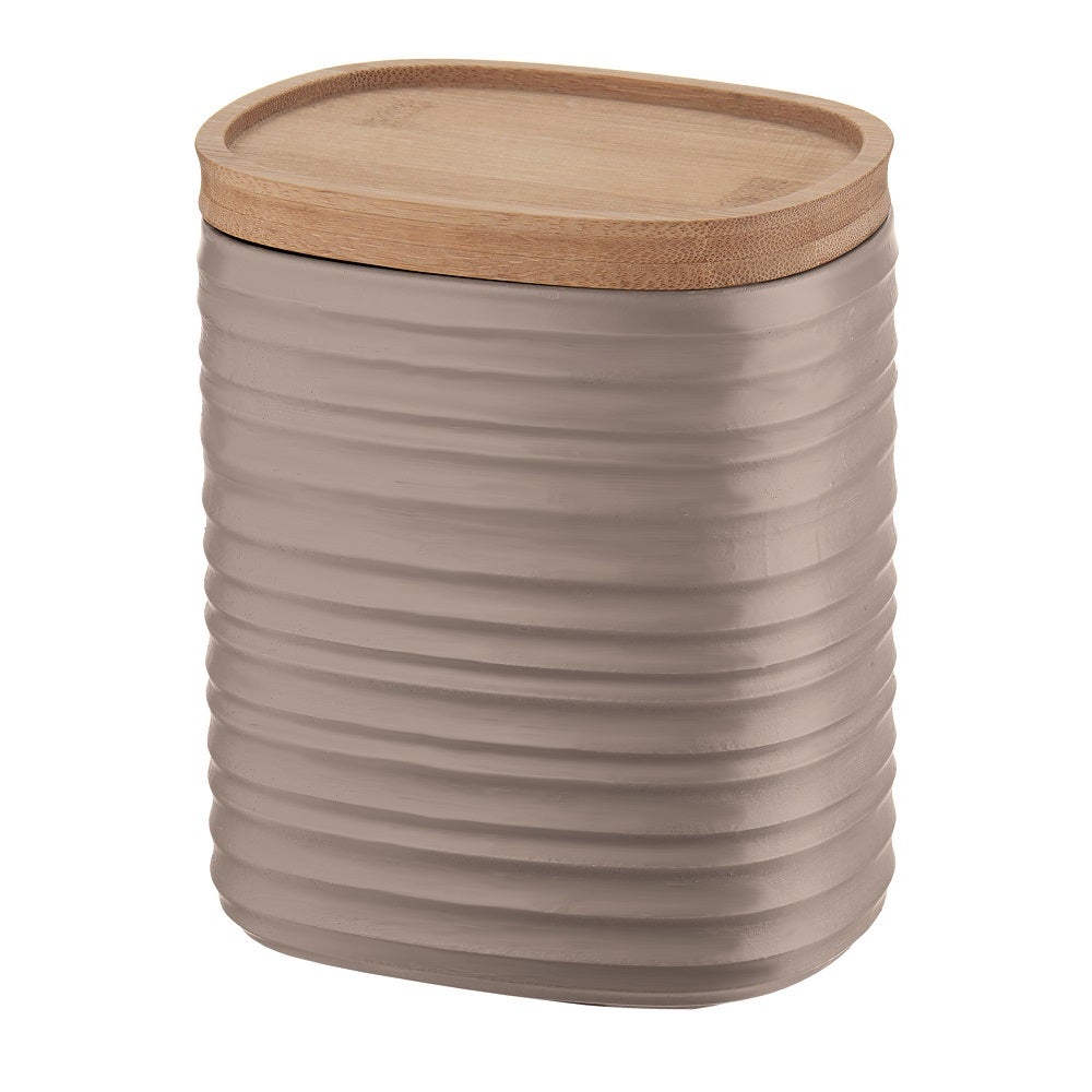 Guzzini Tierra Panier à Pain, Post Consumed Recycled Polyestereastic, Bambou, Marron, 00