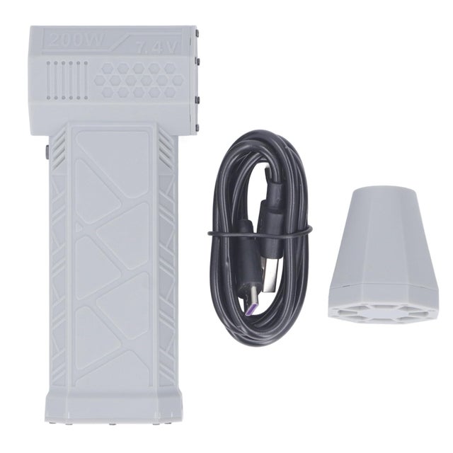 Soffiatore a getto d'aria ad alta velocità, turboventola da 130000 giri/min, motore brushless, ventilatore super jet portatile, per campeggio all'aper