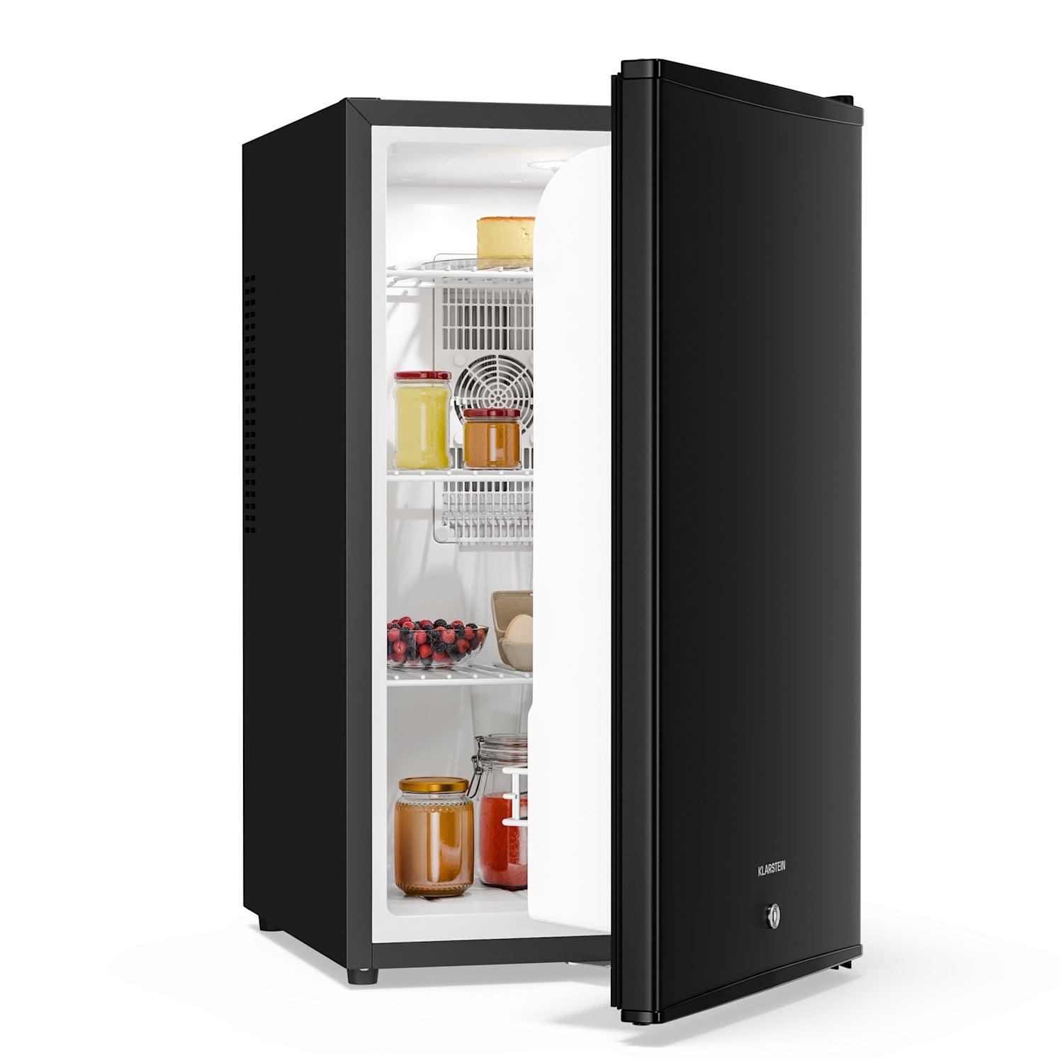 Klarstein Matterhorn 68 Mini Nevera 68 Litros 35 Db Compacta Con Cerradura Negro , Leroy Merlin