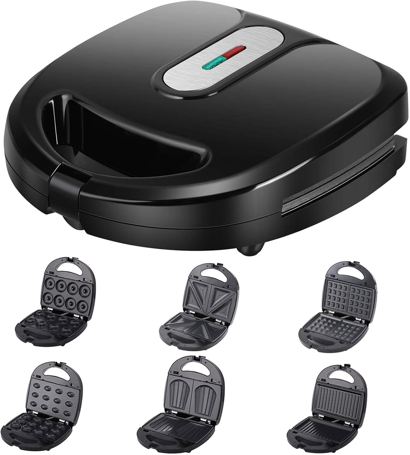 Lot De 6 Moules à Beignets Et Tartelettes – Bois Et Métal, Marque Norpro
