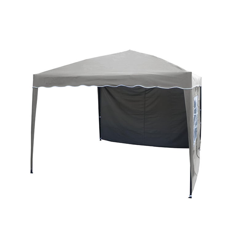 Easy Pawilon ogrodowy biały, brązowy.