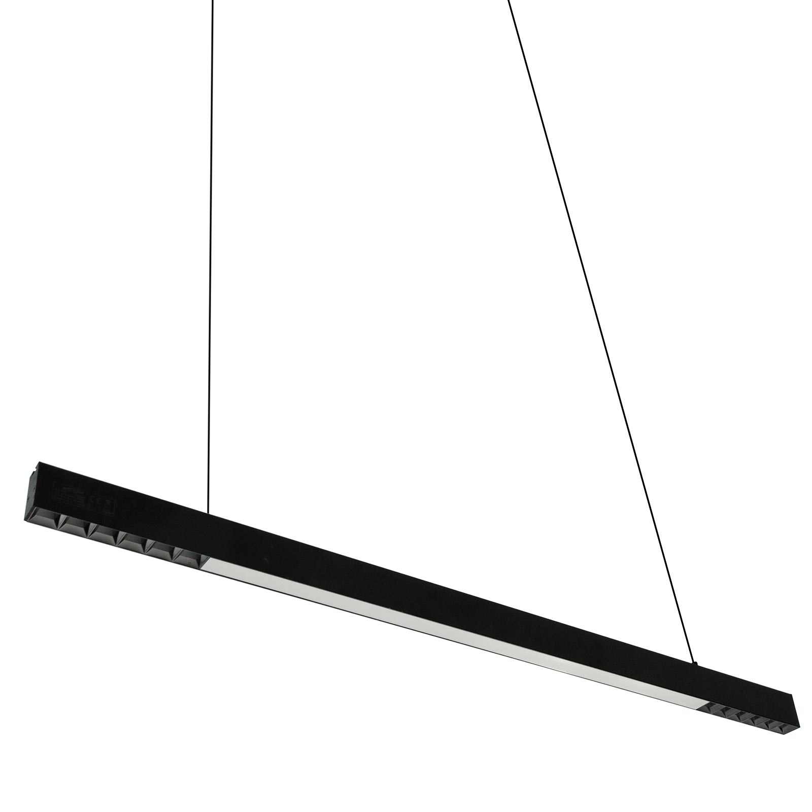 Barra LED Sospensione 42W CCT 3000K-6500K – Doppia Luce Diffusa+Spot – 2720 Lumen – 1183×33×56 Mm – Per Ufficio E Casa