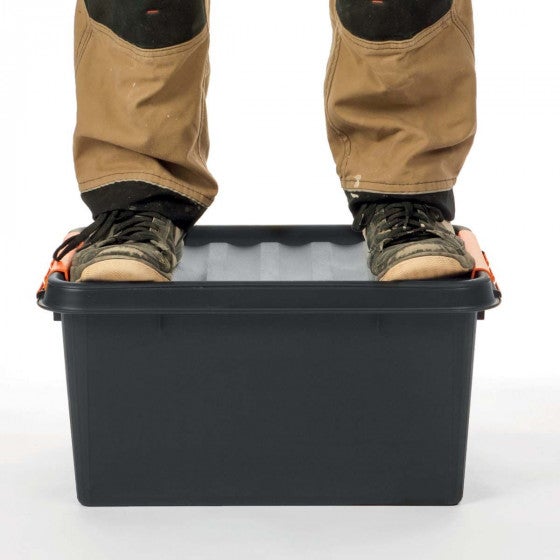 Grande Caisse Professionnelle solide avec couvercle 49 litres - 3