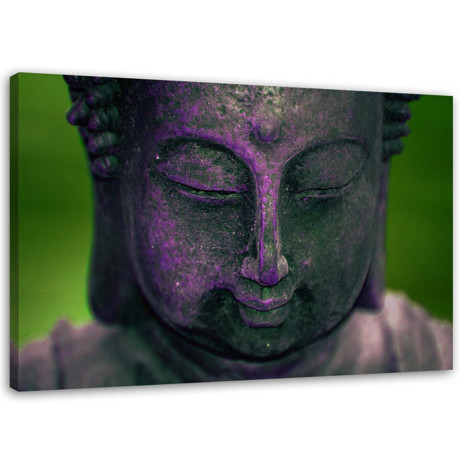 Obraz na płótnie, Głowa Buddy Orient Feng shui 100x70