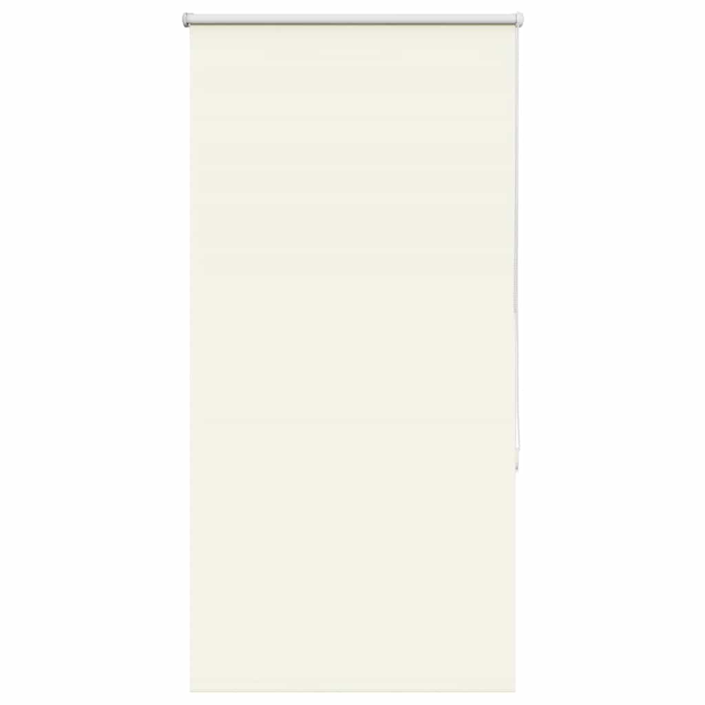 Roleta zaciemniająca Off White 85x150 cm Szerokość tkaniny vidaXL