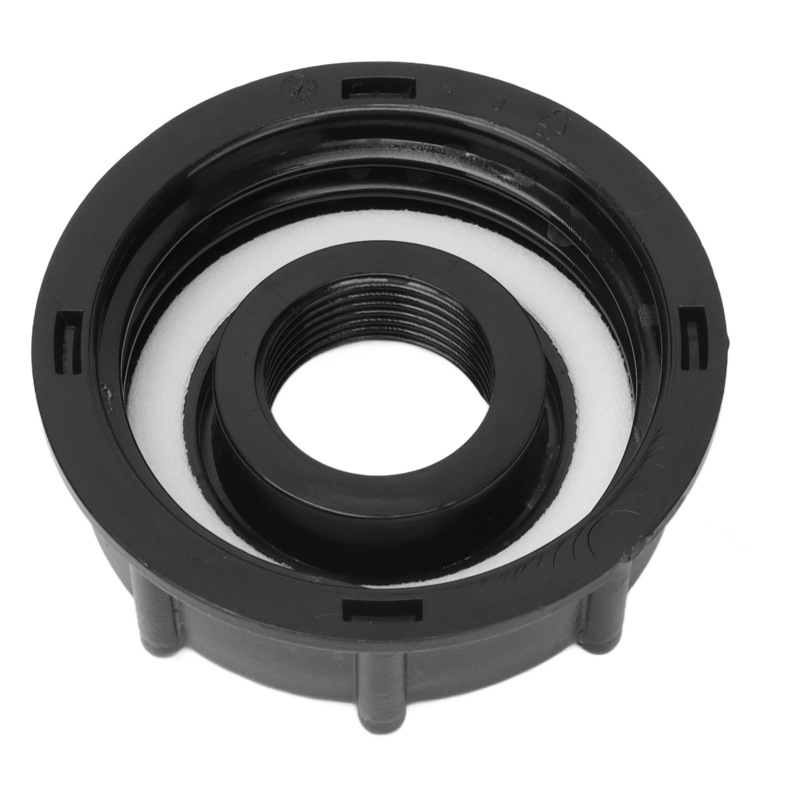 Connettore per serbatoio IBC, adattatore per tubo di scarico con filettatura grossa, raccordo in plastica con diametro interno di 60 mm g3/4 3 pezzi - 9