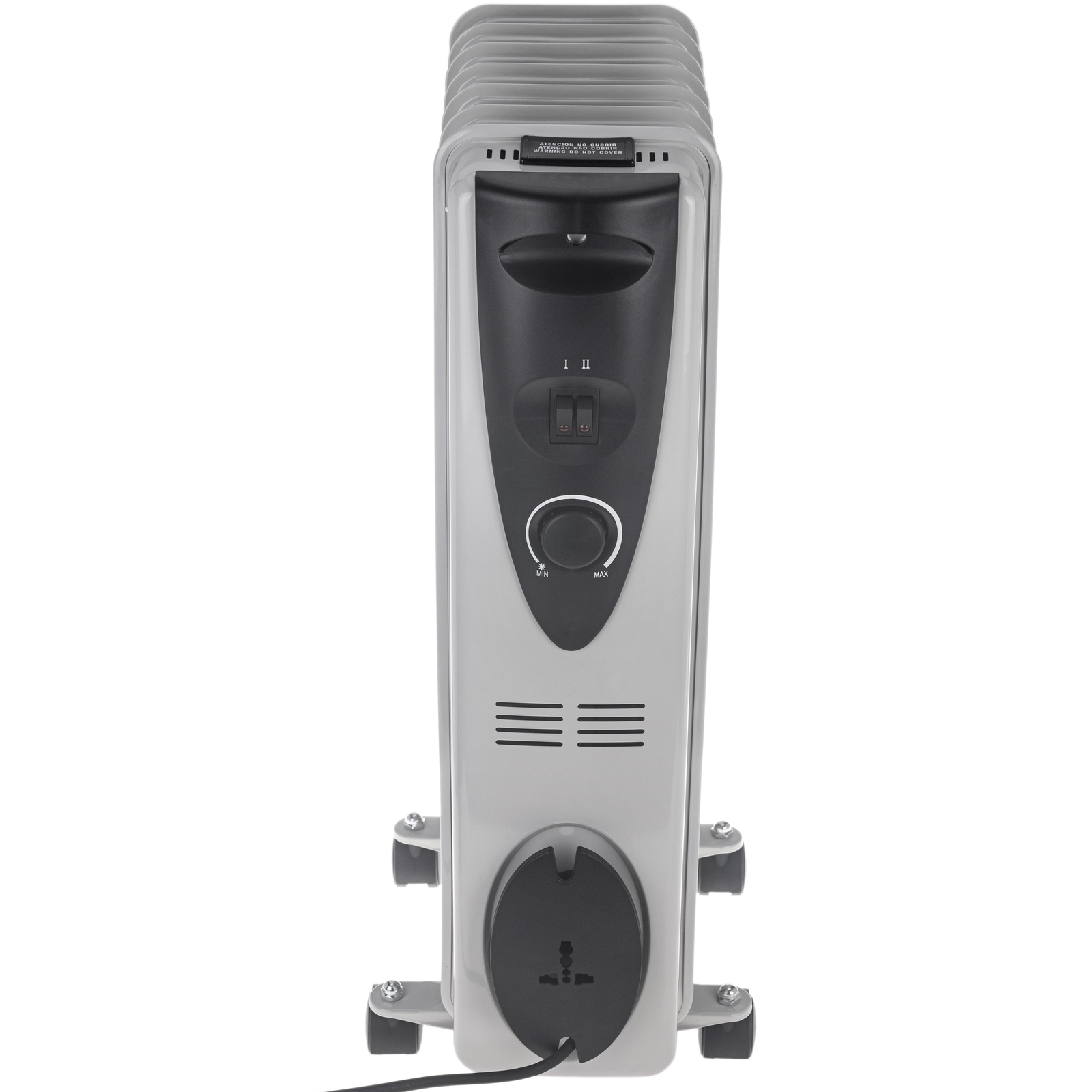 Radiatore A Olio Portatile DAEWOO/ELPINE 7 Elementi - 240V, 1500W, Termostato 3 Livelli