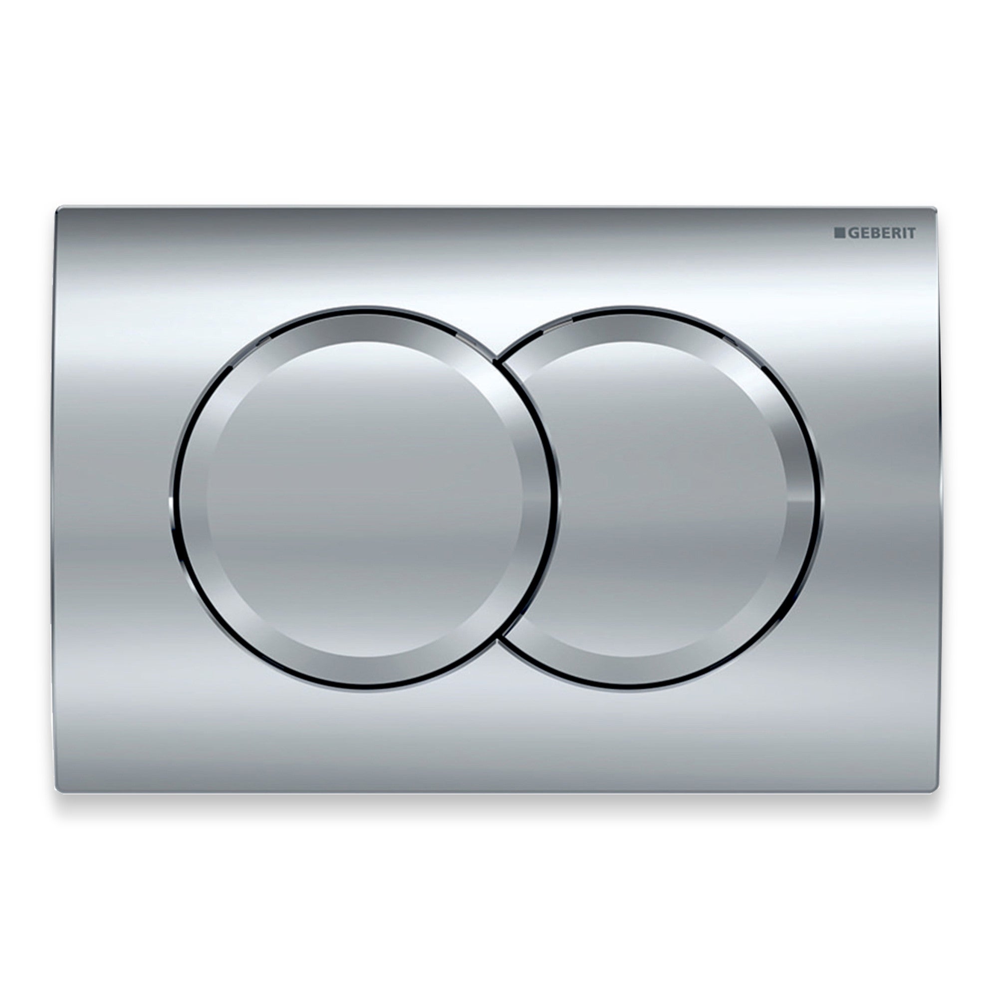 Pack WC GEBERIT bâti-support Duofix + WC Slim Soft-Close ROLO blanc + tapis d'isolation acoustique + plaque chromée - 5