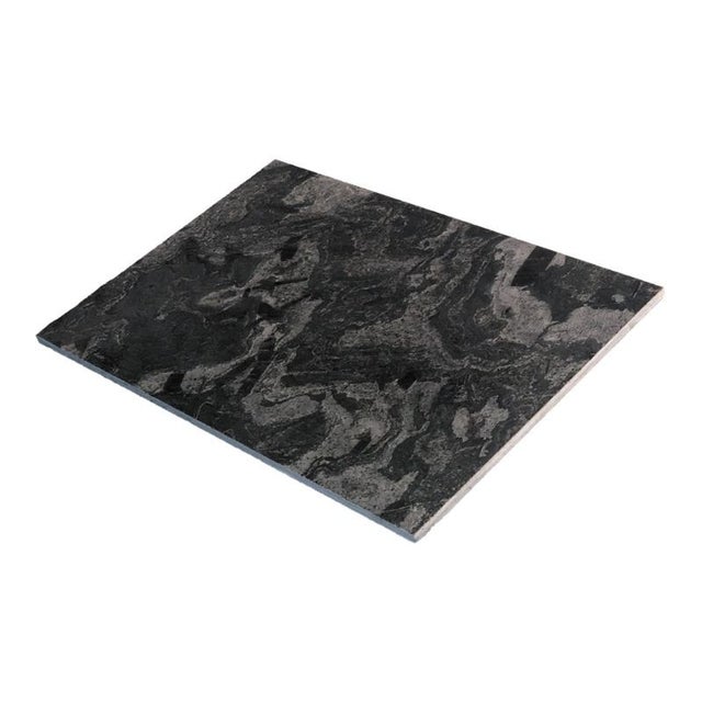 Dallage pour piscine Metal Kinara finition brossée - 40 x 60 cm - 3 cm