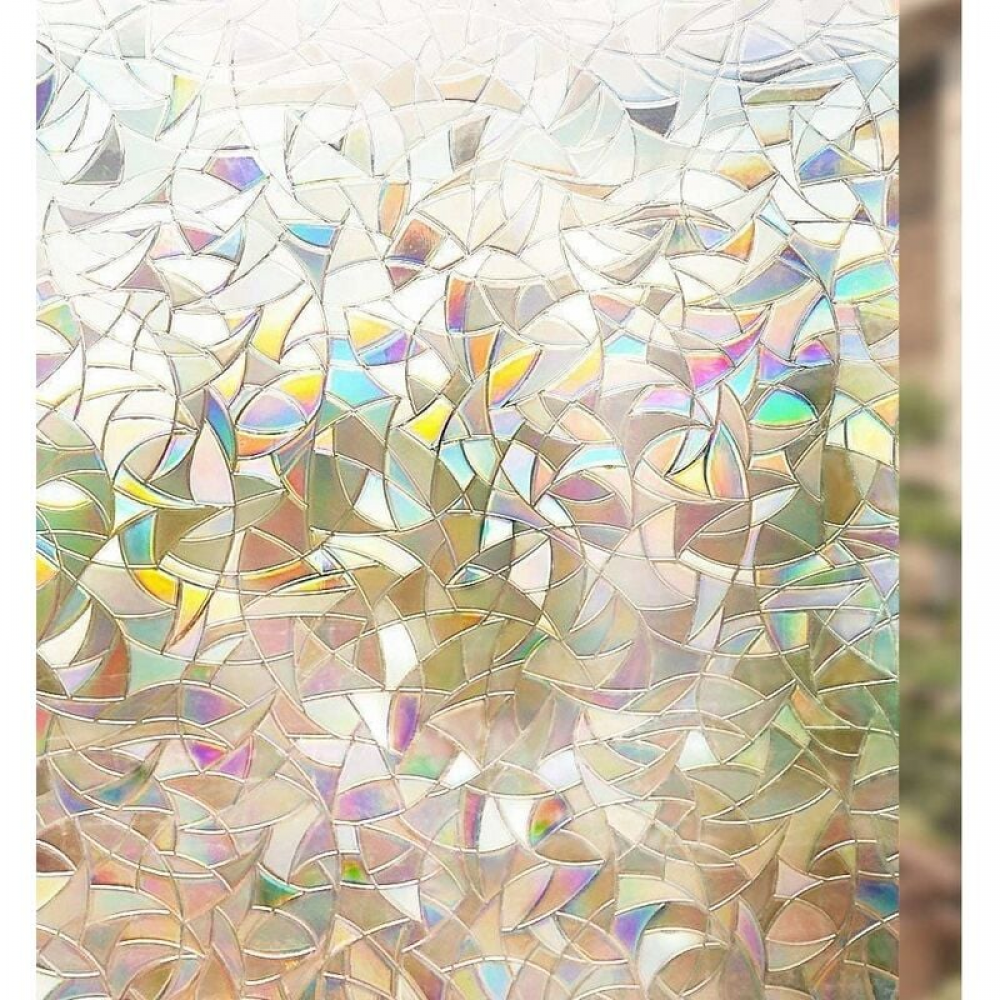 Rzadka perłowa folia ochronna na okna, paski ochronne na okna, samoprzylepna folia ochronna na okna 40x300 cm