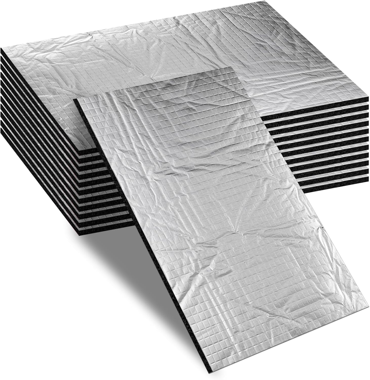 Alubutyl Auto-isolatie, 15 x zelfklevende isolatiemat, 250 x 180 x 5 mm Alubutyl Auto-isolatie, 15 x zelfklevende isolatiemat, 250 x 180 x 5 mm
