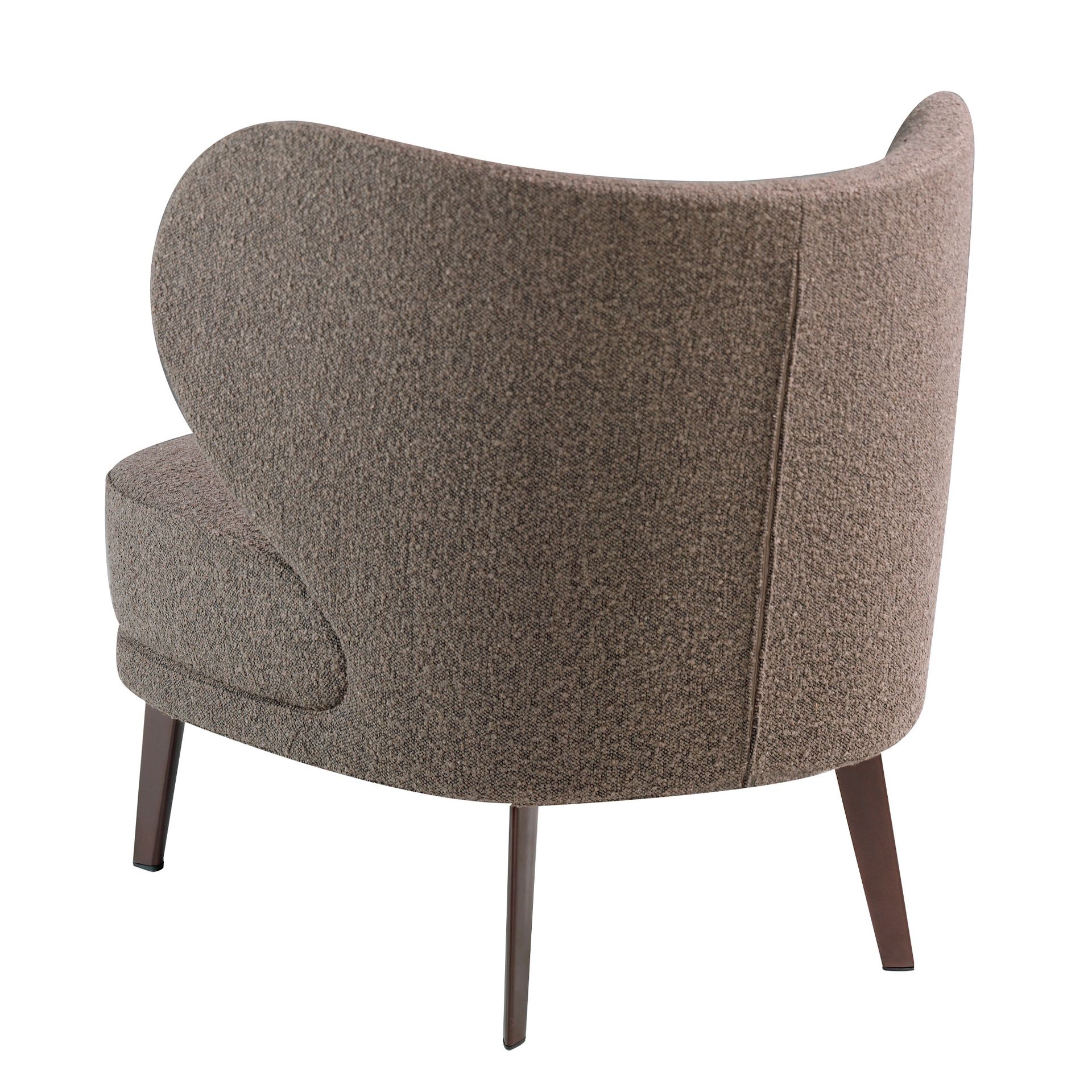 ANGEL CERDA Fauteuil en tissu marron - 7
