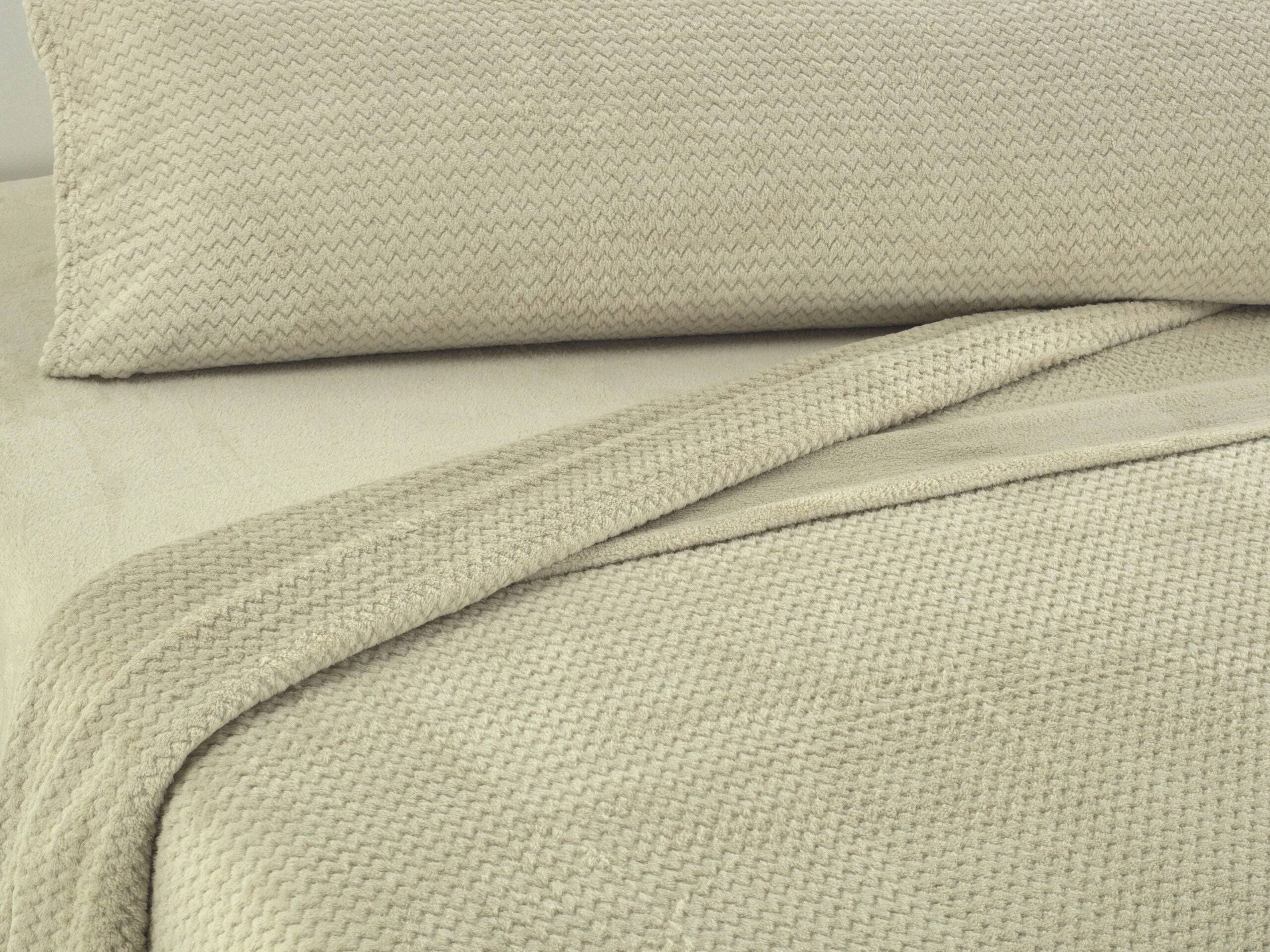 Juego de Sábanas Coralina Design Beige Cama 150cm Donegal Collections - 2