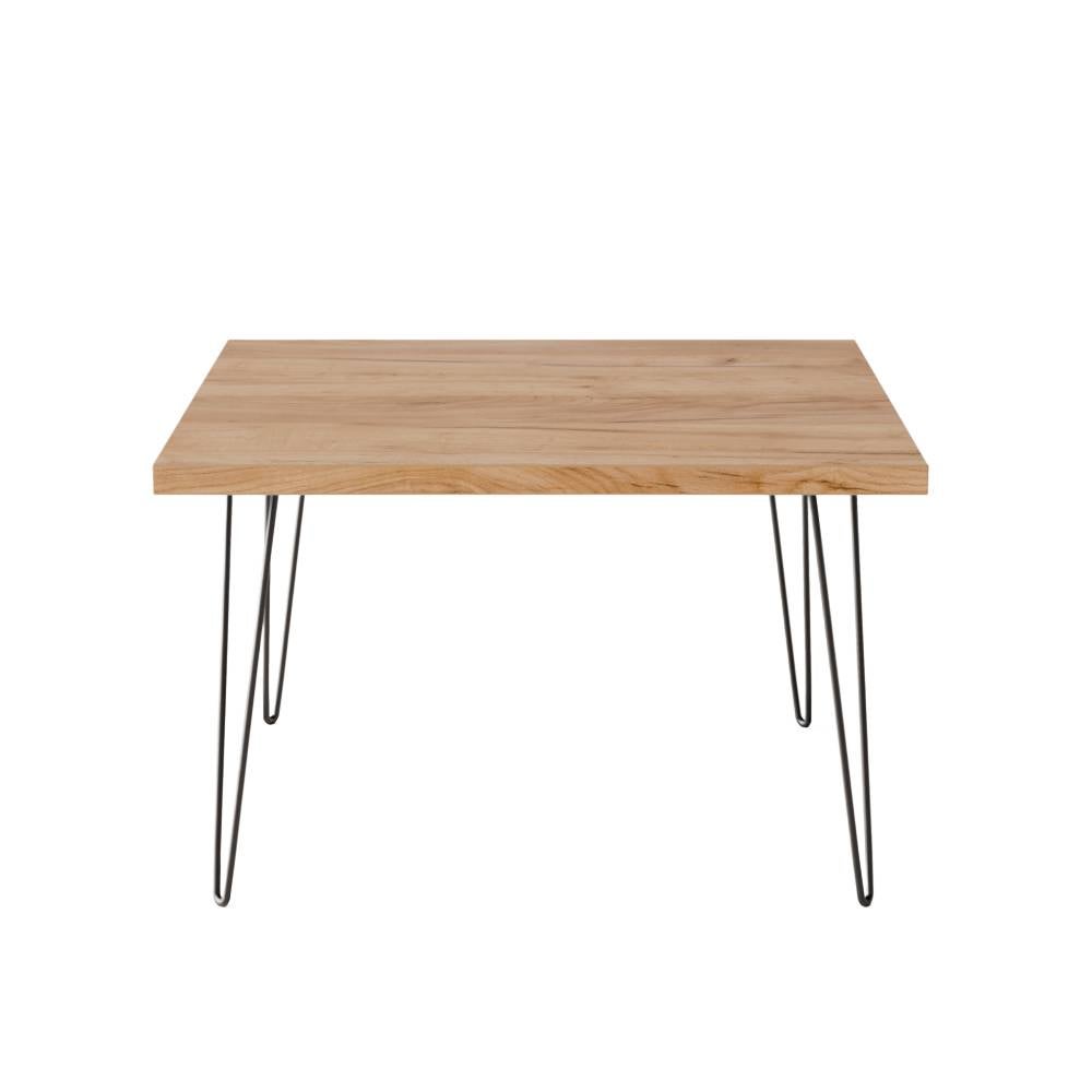 KOLM Stolik kawowy VIDA 68 x 68 cm do salonu, pokoju Dąb Craft