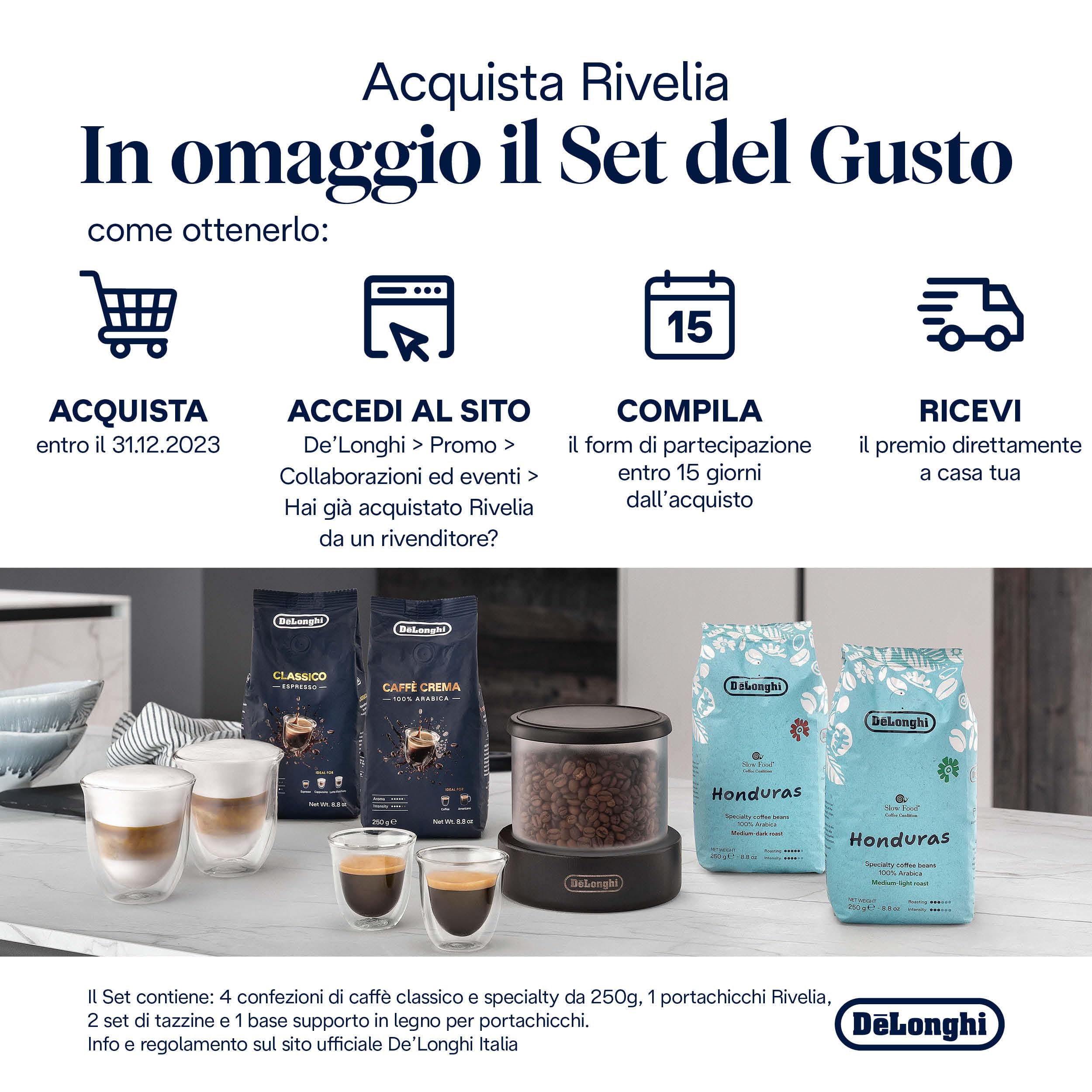 De Longhi Rivelia EXAM440.35.B Macchina per Caffe' Automatica 1,4 L Nero - 8