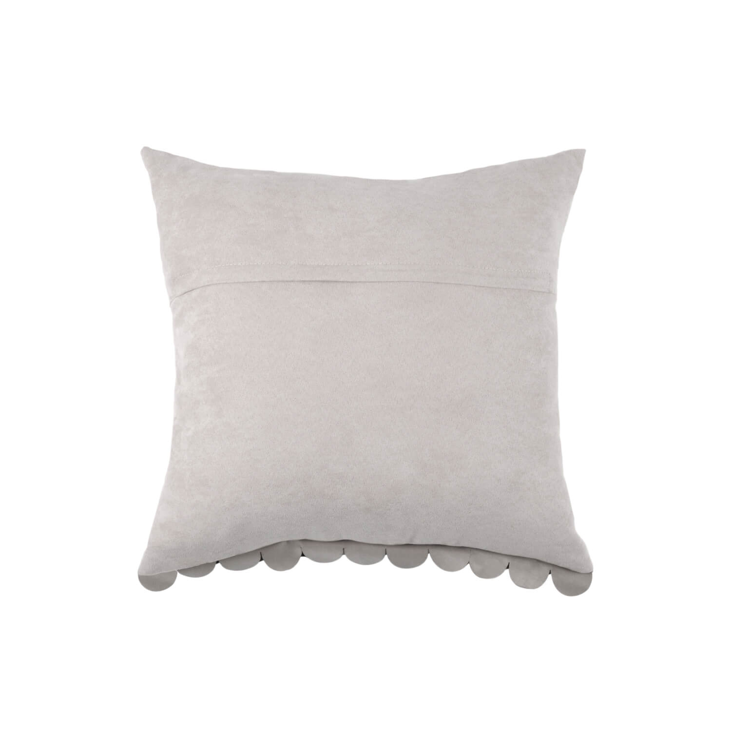 Coussin écailles brillantes 40x40cm - 40x40cm - Gris - 3