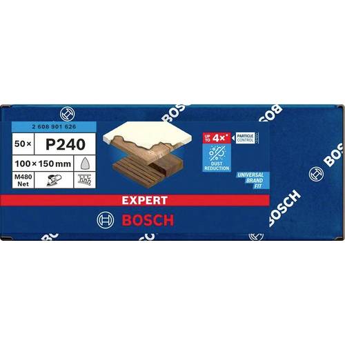 Arkusze Ścierne Bosch Expert M480 240 Ziarnistość i Samoprzylepne - 2