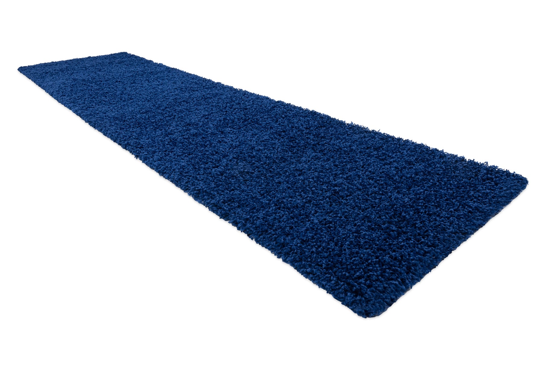 Dywan, Chodnik SOFFI shaggy 5cm granat - do kuchni, przedpokoju, na korytarz 80x200 cm - 3