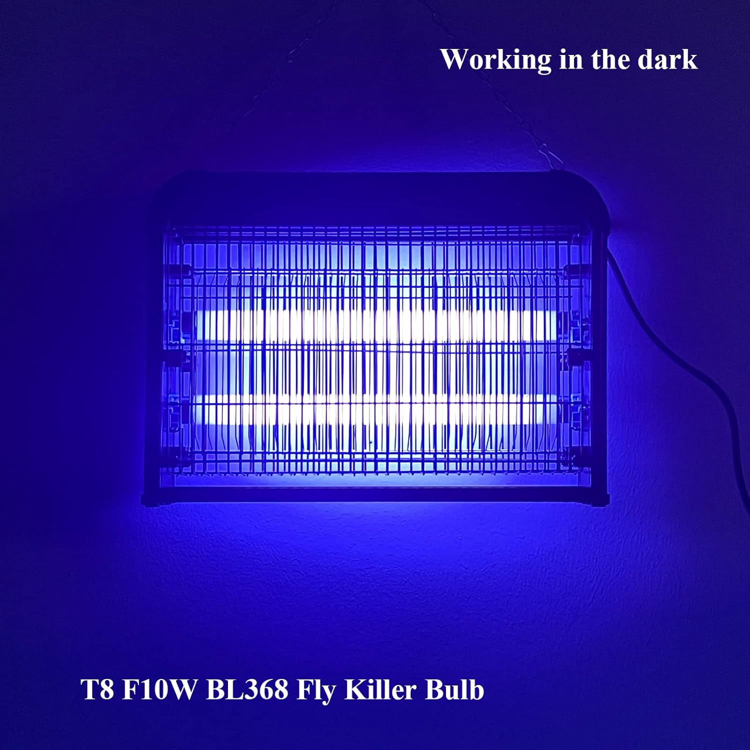 FSL OEM T8 F10W BL368 Ampoule de Rechange UV pour Lampe Anti Moustique/Tue Mouche Électrique 10W (2 pièces) - 5