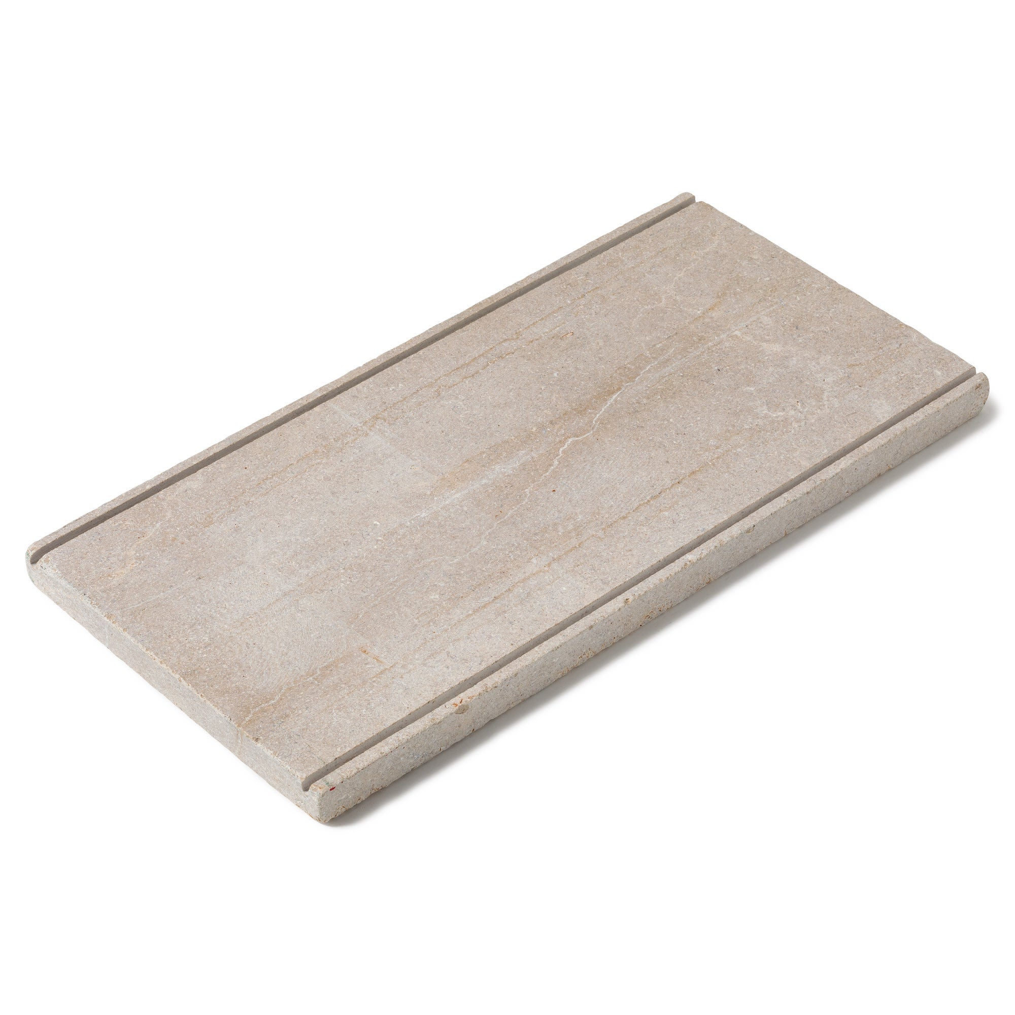 Couvertine Pierre d'Egypte Beige 60x30x3 cm avec larmiers (à l'unité) - RO'MA NATURE - 5
