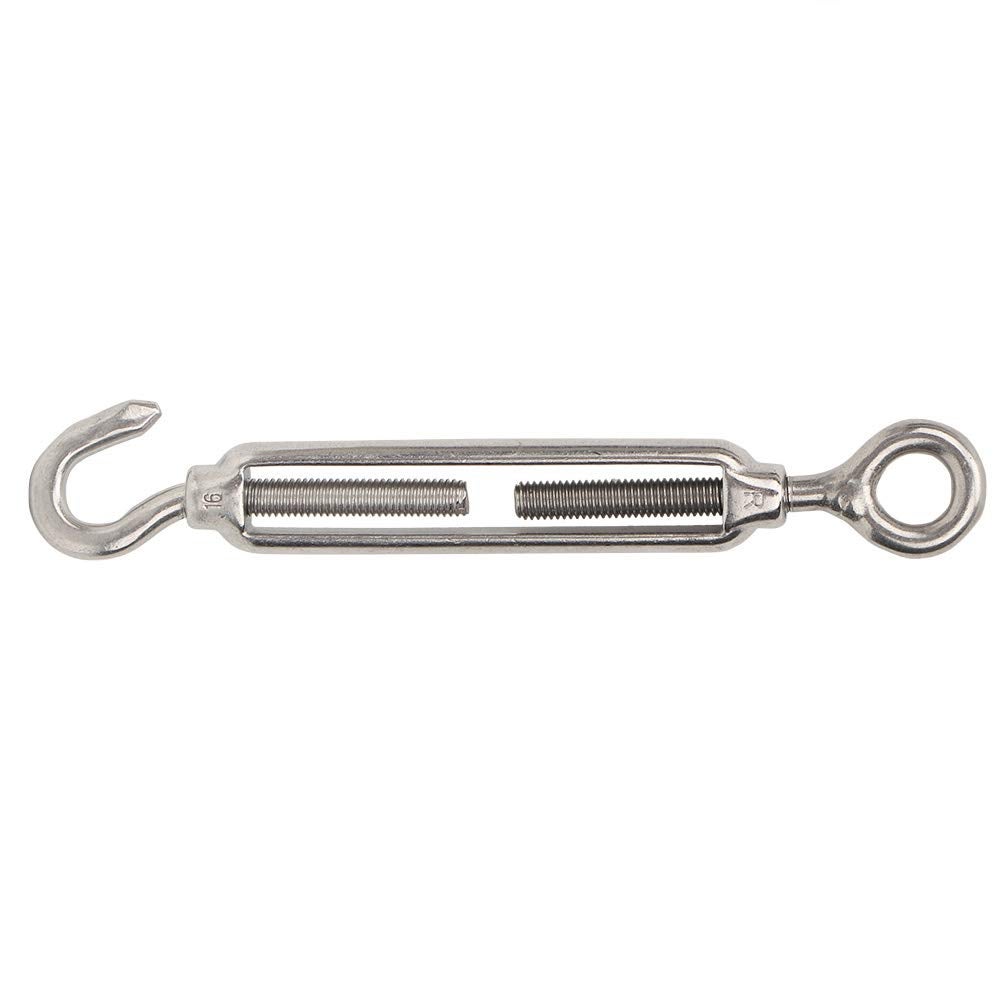 Lot De 10 Tendeurs à Crochet Et Œillet 3 Mm Acier Inoxydable 304 - Pour Guirlande Lumineuse Et Suspension Photos