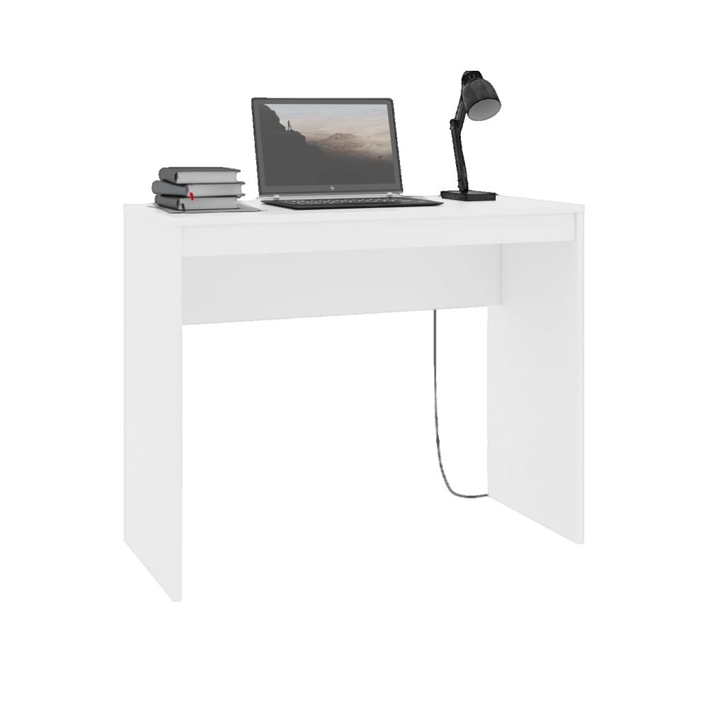 Bureau Blanc 90x40x72 cm Bois d'ingénierie vidaXL - 3