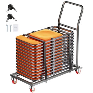 Support De Rangement Pour Brouette - Capacité 40,8 Kg - En Acier Robuste - Crochet Silicone - Pour Garage, Abri De Jardin
