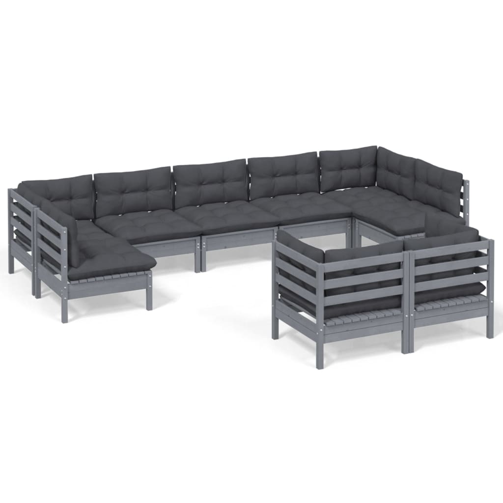Goki – Mobilier De Jardin Pour Maison De Poupée – Set De 9 Pièces En Bois Et Textile – Balançoire, Barbecue, Parasol, Table Et Chaises – Dès 3 Ans
