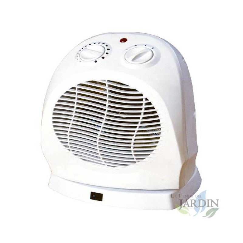Mini Chauffage Électrique De Bureau Solaire - Ventilateur Chaud Portable Blanc