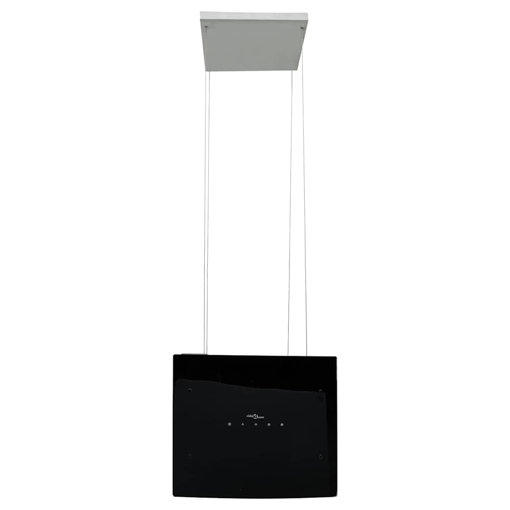 Hotte îlot avec capteur tactile à LCD en verre trempé vidaXL - 5