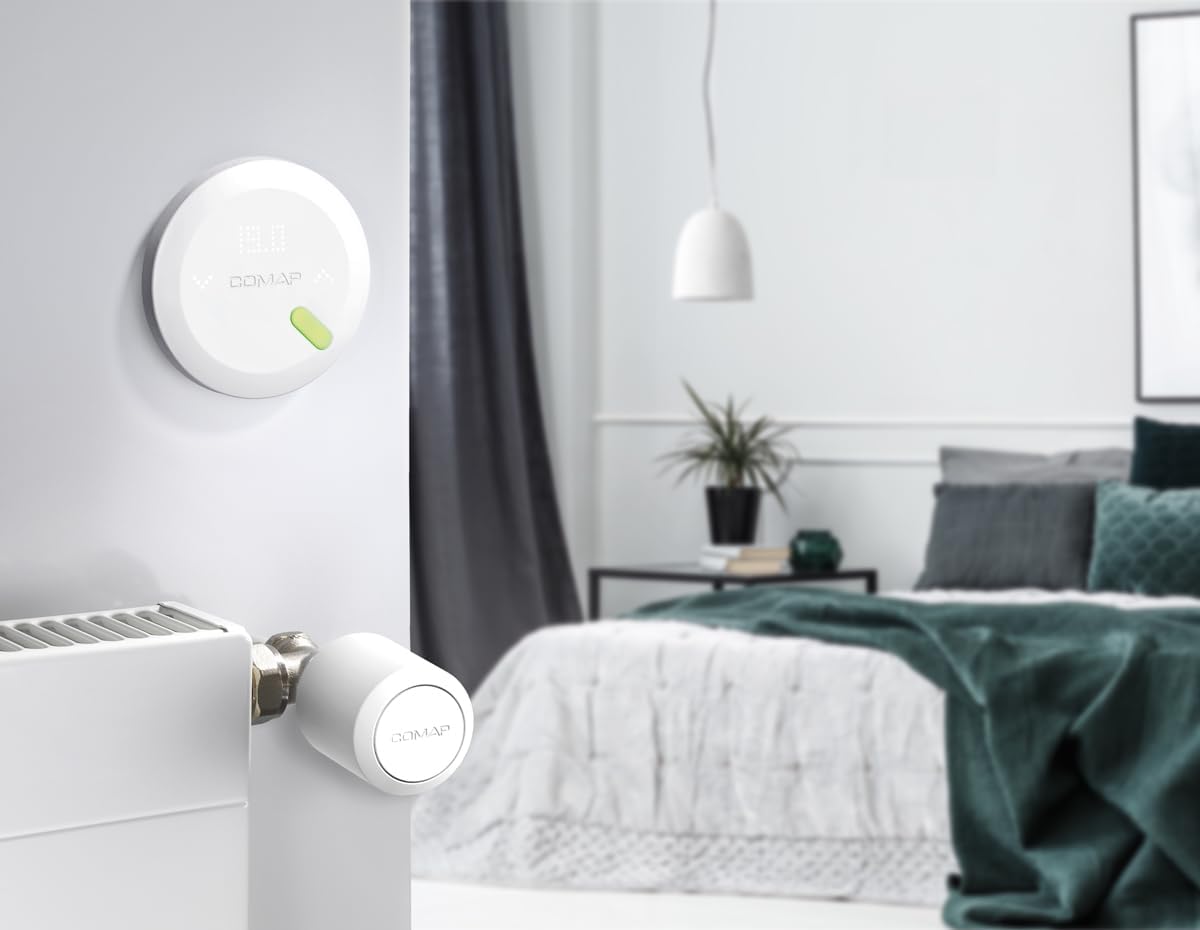 COMAP Thermostat Programmable sans Fil COMAP Smart Home - Contact Sec - Chaudière - QTW11-GW-CO-EU - L151002001 - 4