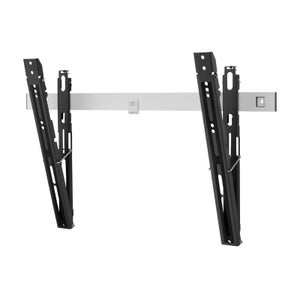 Meliconi Slimstyle Plus 400 Duo, Supporto TV Parete 32''-88'' VESA 200-300-400, Portata Max 60Kg, Rotazione Orizzontale ±20° E Verticale +10°/-5°, Sistema Tilt & Turn E Fast Block, Made In Italy