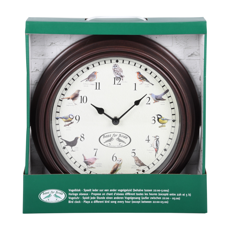 Horloge avec sons d'oiseaux Esschert Design - 4