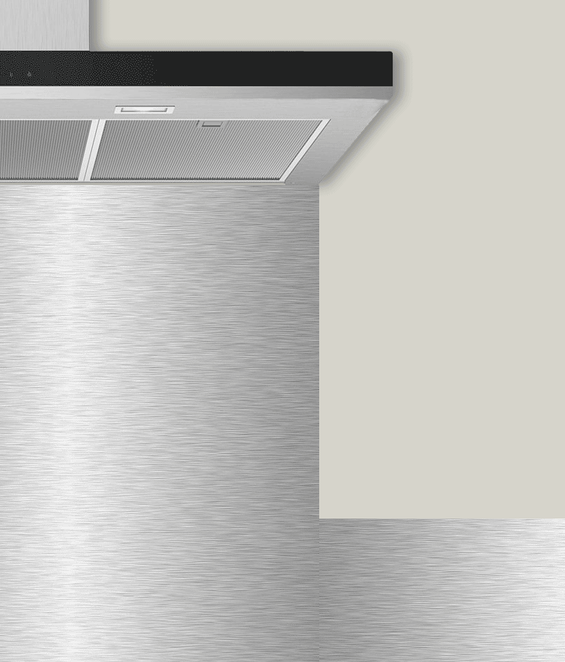 Pannello da cucina adesivo in alluminio spazzolato INOX 100 cm x 20 cm Ma Nouvelle Déco - 2