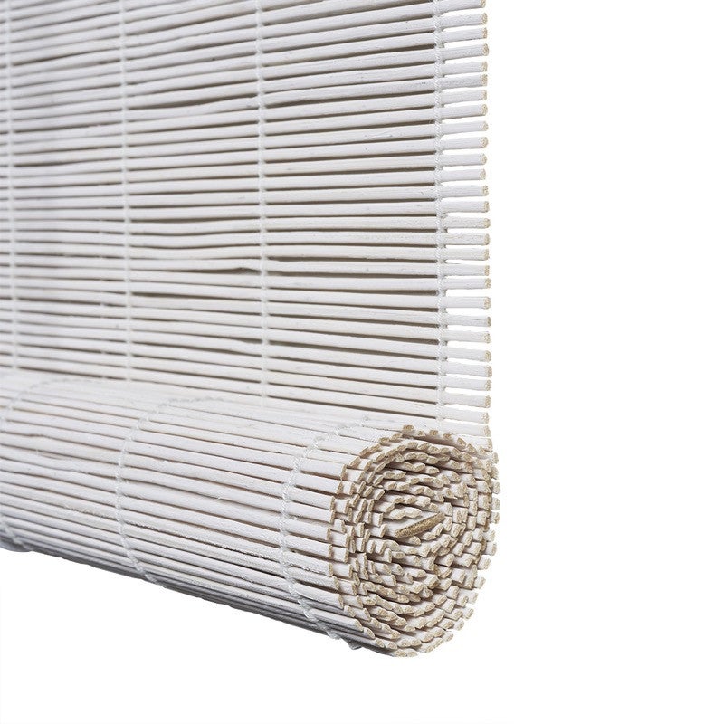 Estore de Rolo natural Estores feitos de fibras de bambu. Fornece calor e um toque natural a qualquer divisão. Gesso 120x175cm - 3