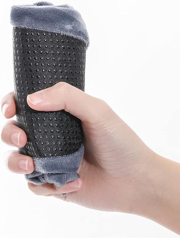 5 Paires Couvre-Chaussures Réutilisables Surchaussures Antidérapant lavables Élastique Pratique Anti-Poussière Lavable en Machine pour Ménage Protecti - 4