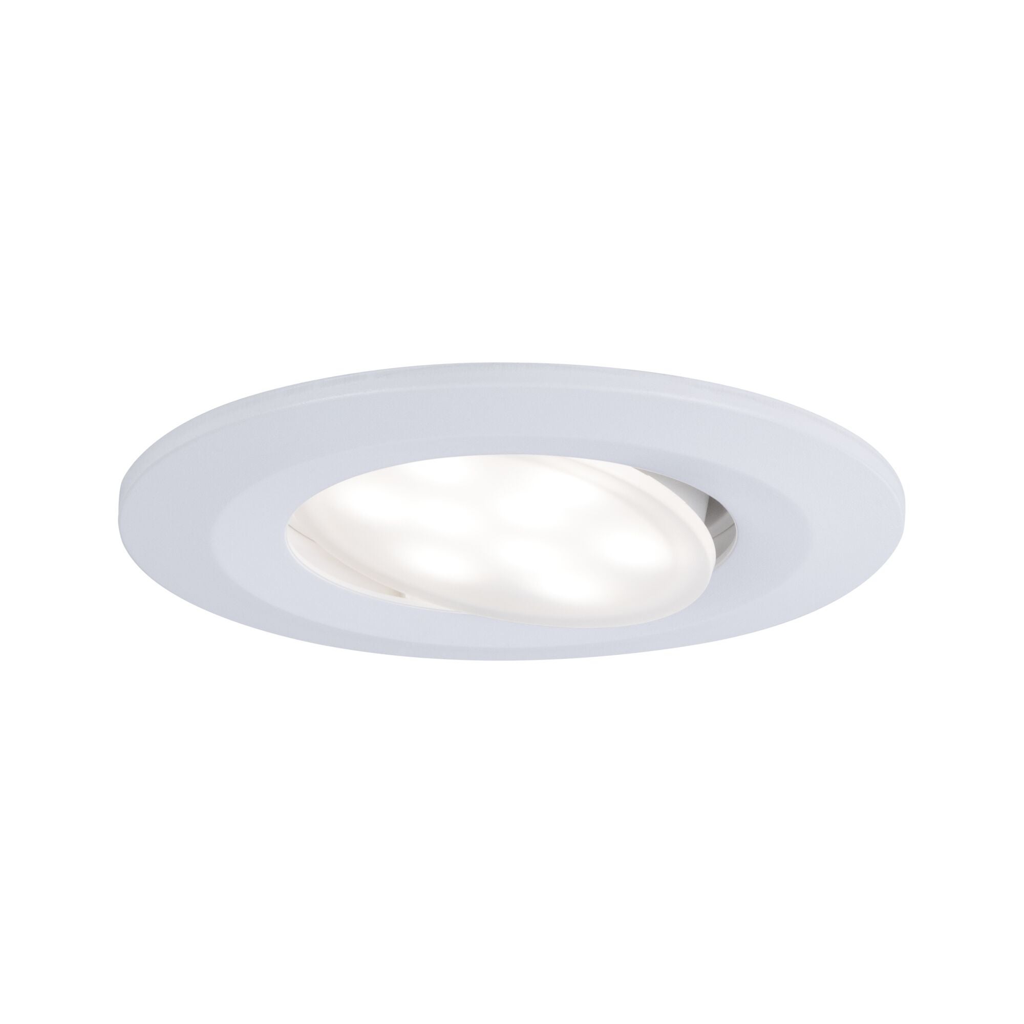 Spot encastré LED Calla Kit de base orientable IP65 rond 90mm 30° 10x5,2W 10x460lm 230V gradable 4000K Blanc dépoli - 3