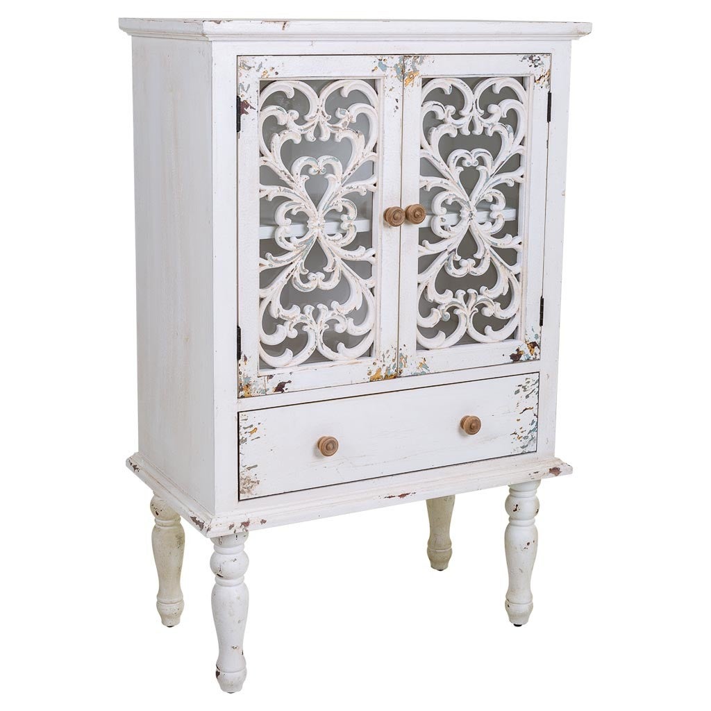 Wanderlust  Vitrina De Madera 71X40x111 Blanca , Leroy Merlin