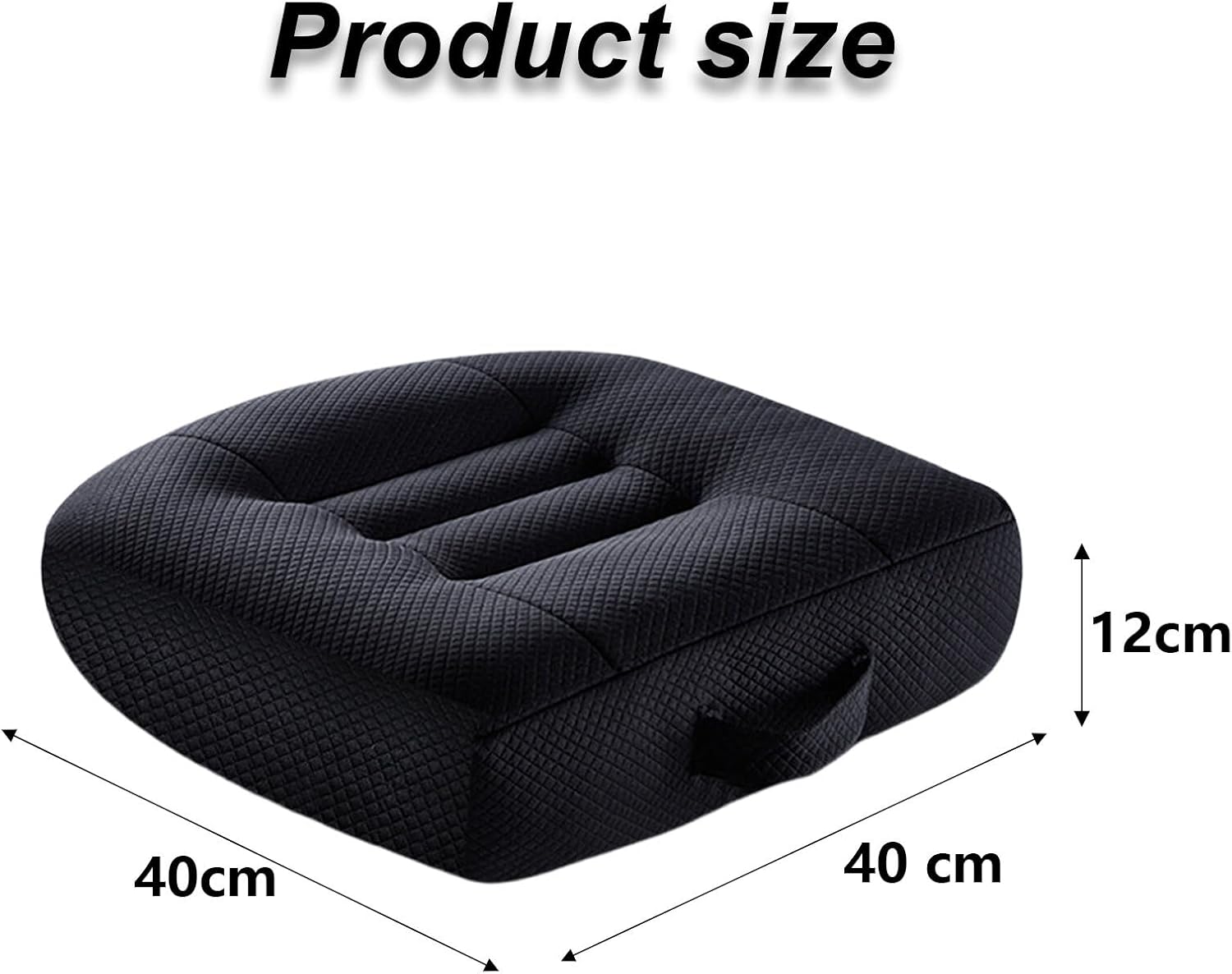 Coussin Rehausseur De Siège 100% Coton Coussin De Siège Épais De 10 Cm